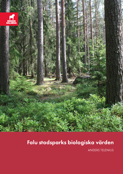 Omslag Falu stadsparks biologiska v&auml;rden