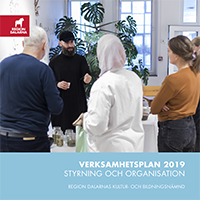 Omslag av Verksamhetsplan 2019 &shy;‑ styrning och organisation