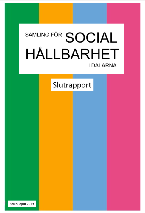 Omslag rapport Samling f&ouml;r social h&aring;llbarhet