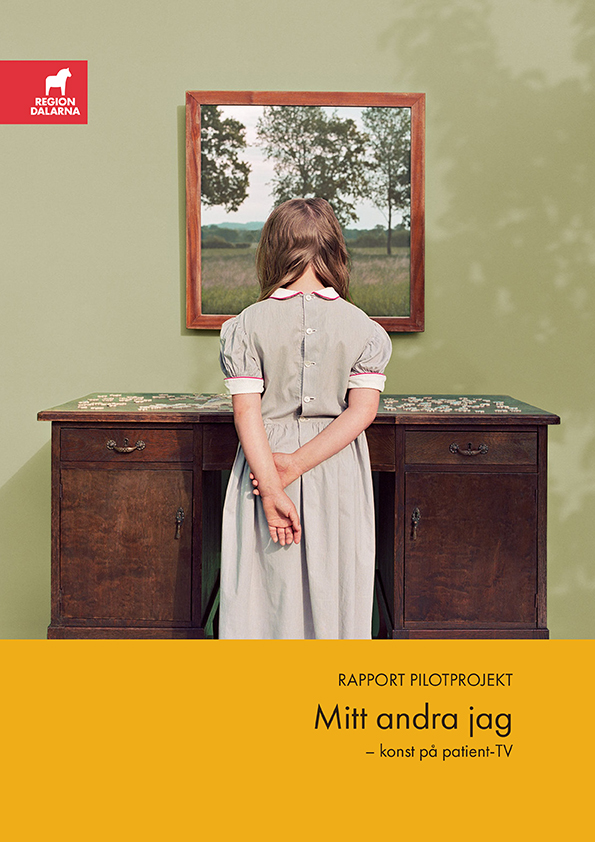 Omslag Rapport pilotprojekt: Mitt andra jag &ndash; konst p&aring; patient-TV